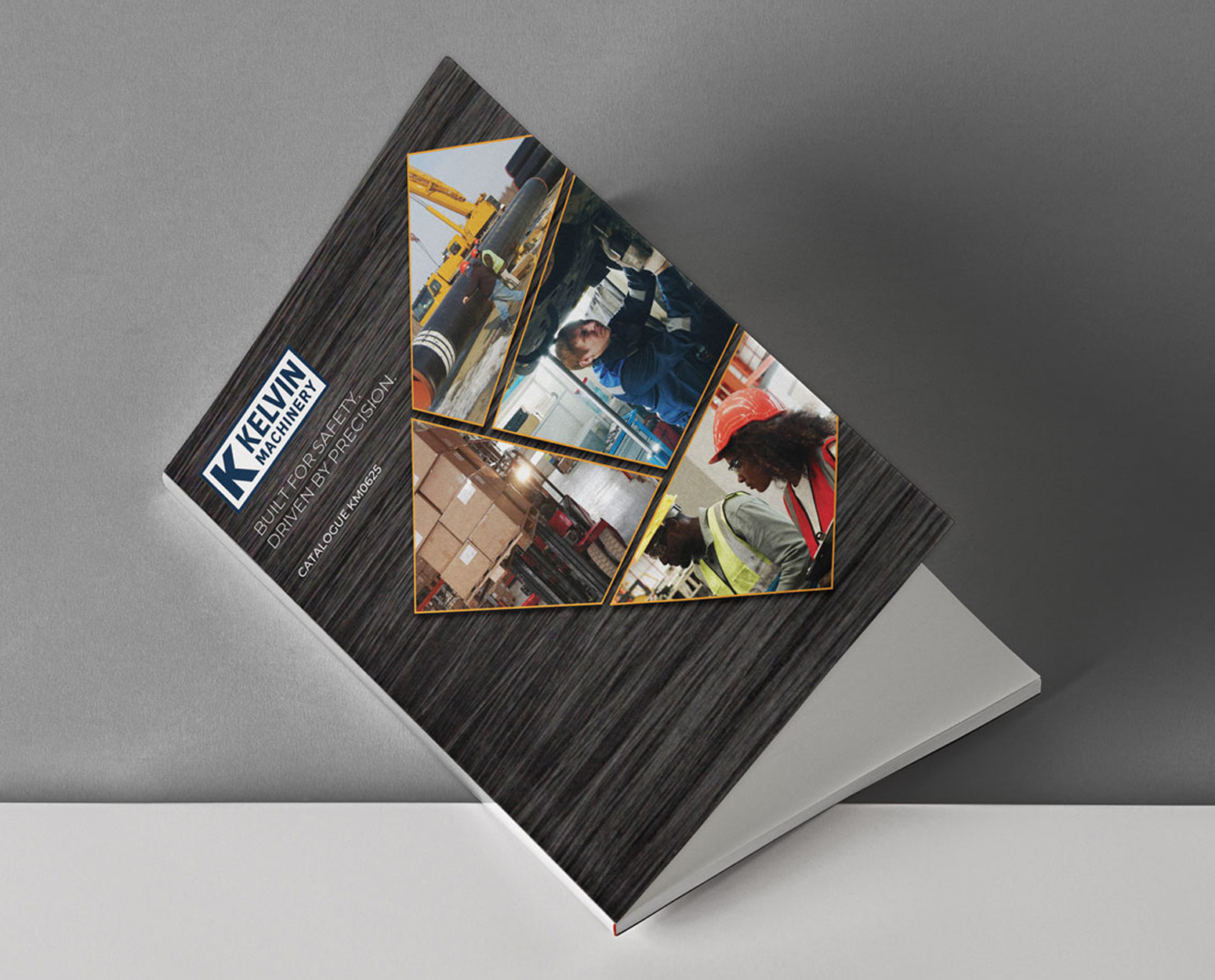 Kelvin Machinery Catalogue Cover Design