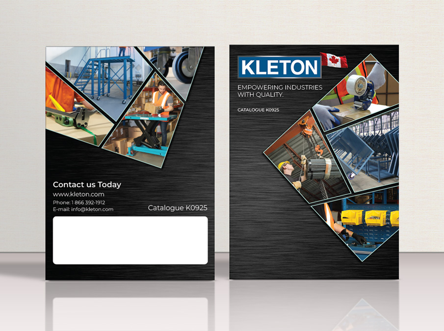 Kleton Catalogue Cover Design