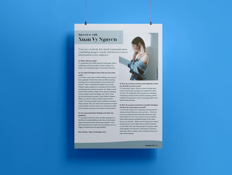 Magaine Layout Design
